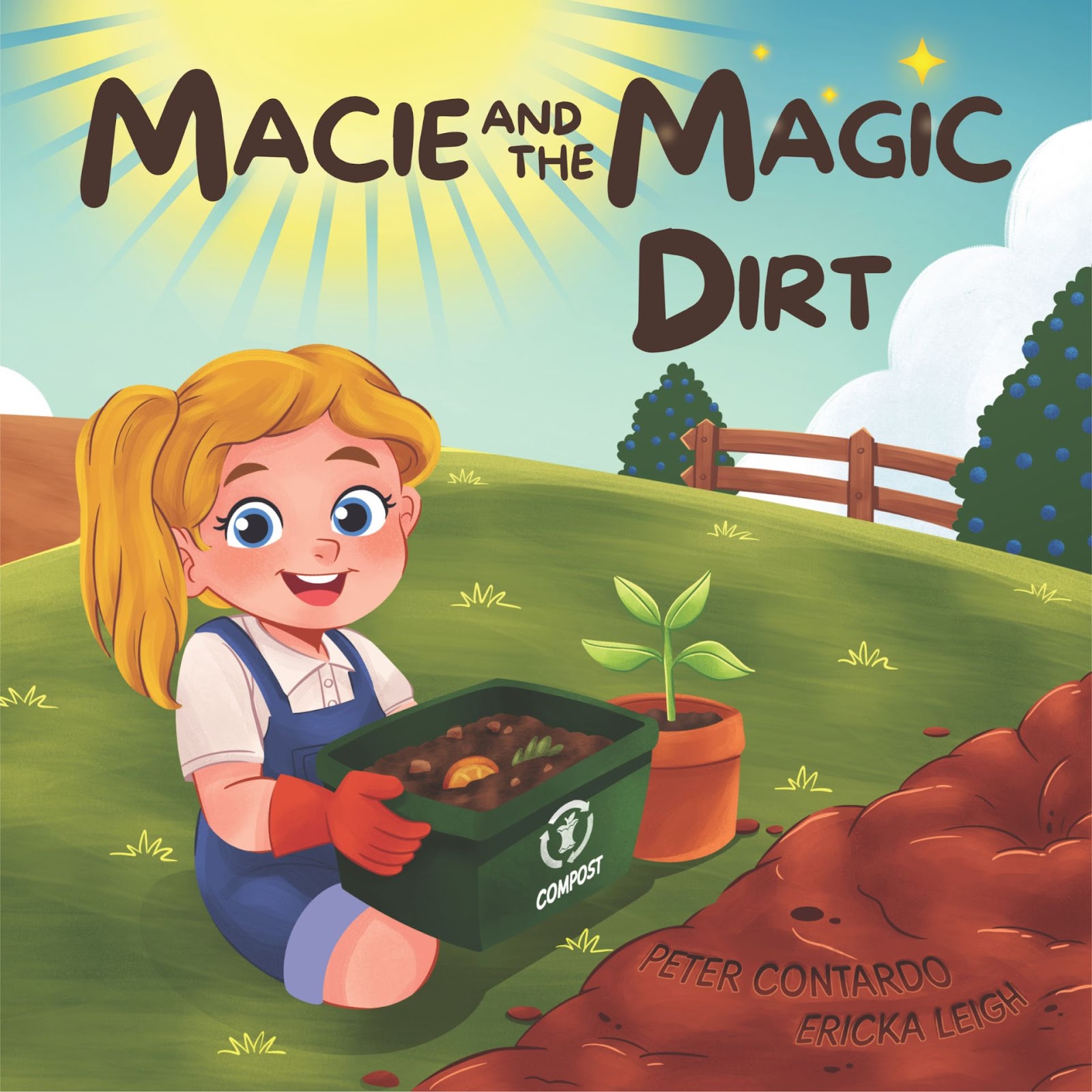 The official cover of Macie and the Magic Dirt